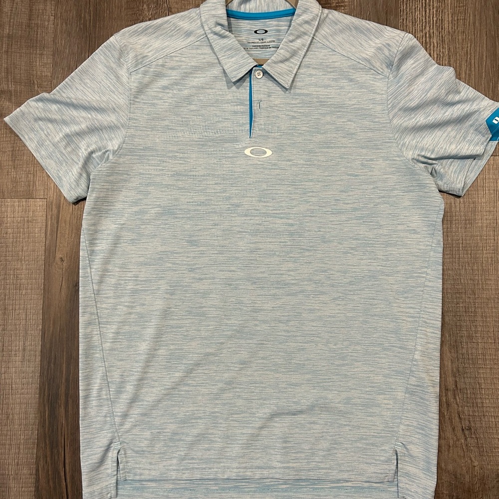 Oakley Sky Blue Men's Polo Shirt